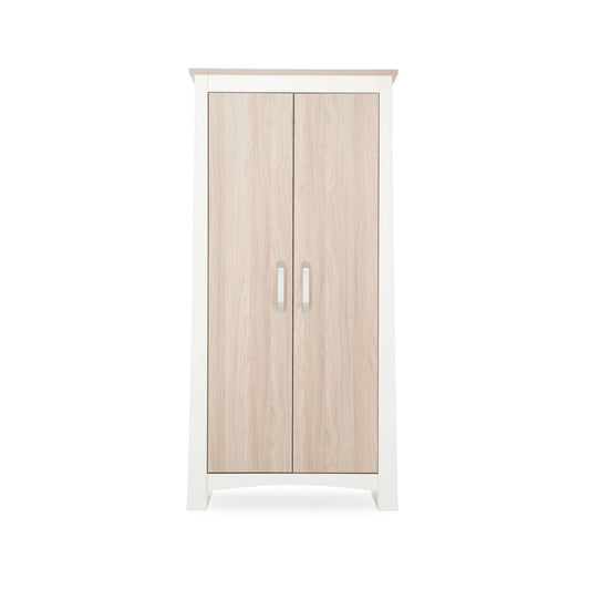 CuddleCo Ada Nursery Wardrobe - White & Ash