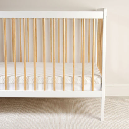 CuddleCo Harmony Hypo-Allergenic Bamboo Sprung Cot Mattress 120 x 60cm