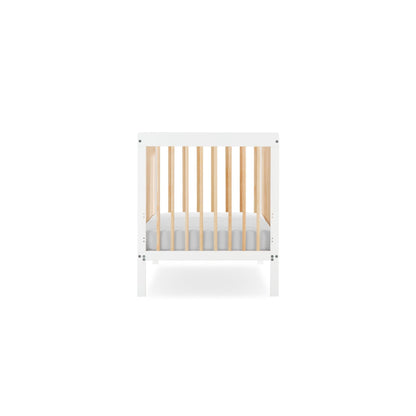 CuddleCo Nola Cot Bed - White & Natural