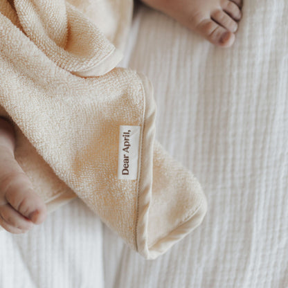 Dear April Petal Baby Towel - Harmony