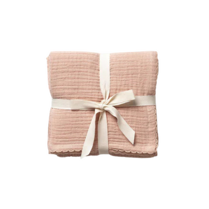 Dear April 3 Pack Mio Muslin Cloths - Apple Blossom