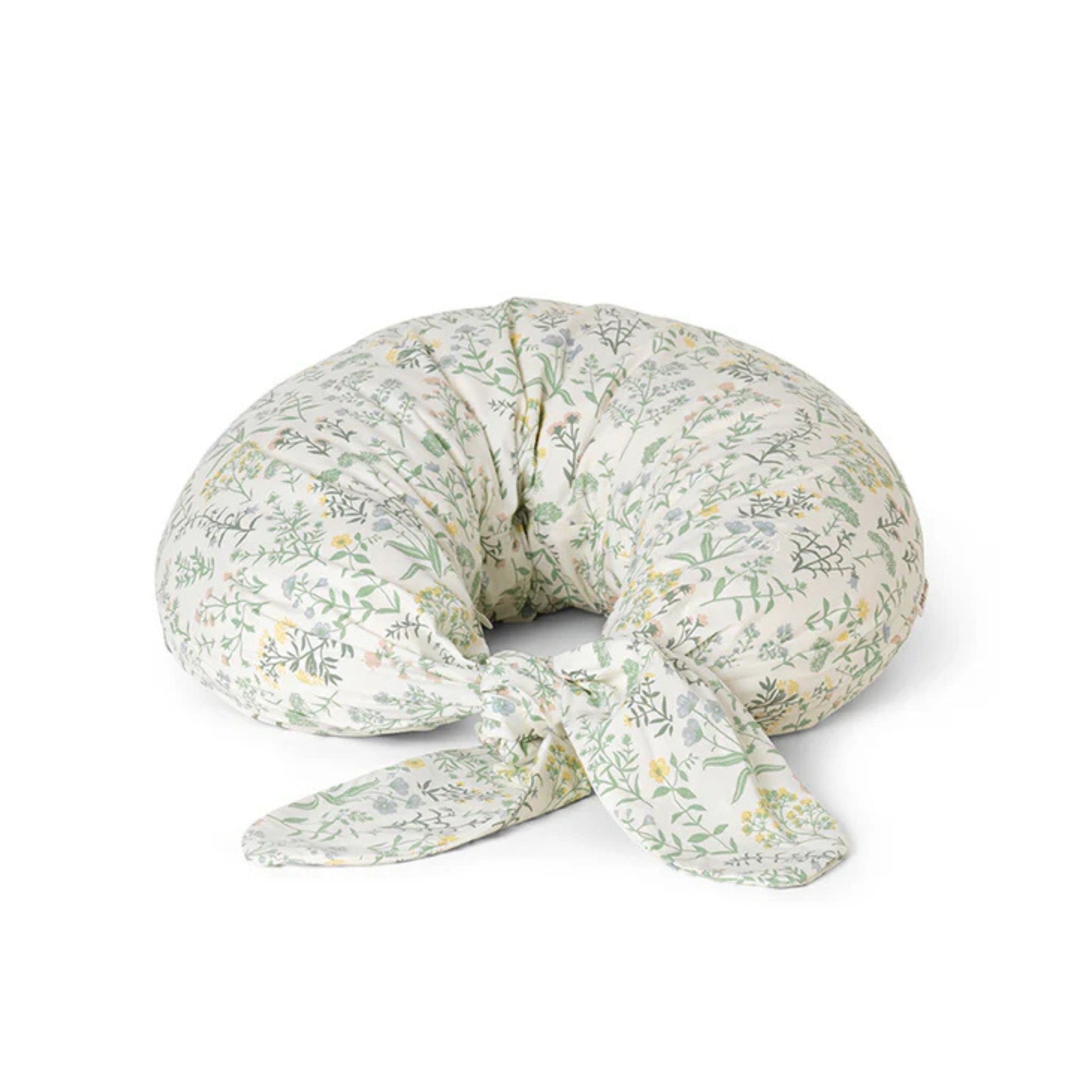 Dear April Nursing Pillow With Long Tie - Summer Flowers