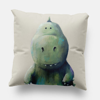 Tigercub Prints Nursery Cushion Cover - Dinosaur T-Rex