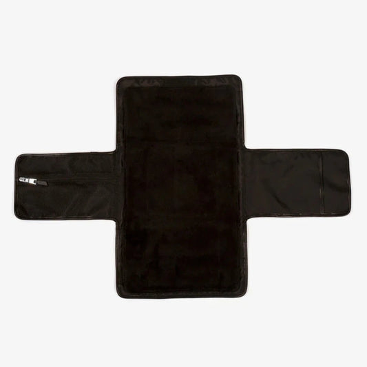 Tiba + Marl Etta Changing Clutch Black Vegan Leather