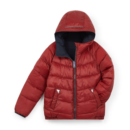 Toastie Ecoreversible Puffer -  Ink Navy & Burgundy