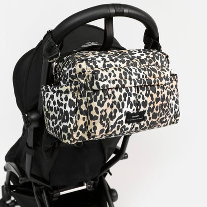 Finnson Freya Eco Stroller Organiser - Leopard Print