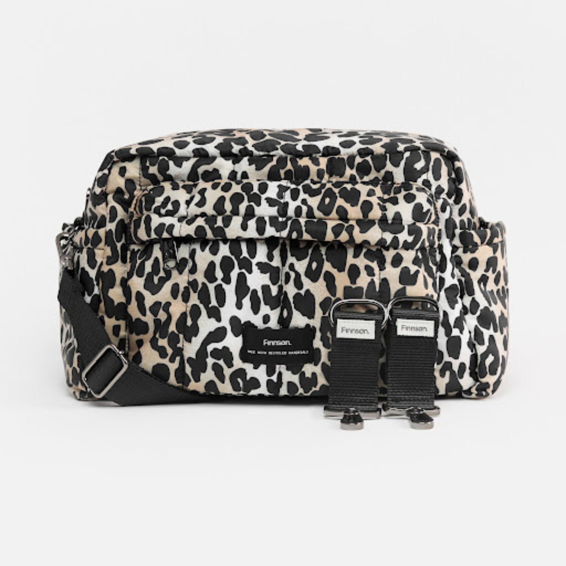 Finnson Freya Eco Stroller Organiser - Leopard Print