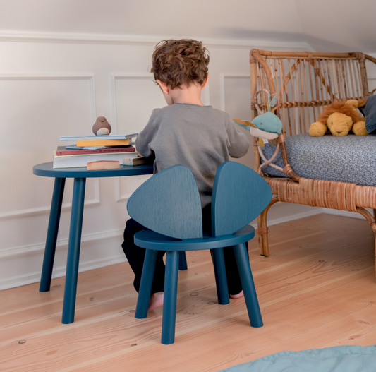 Nofred Mouse Kids Table - Petroleum