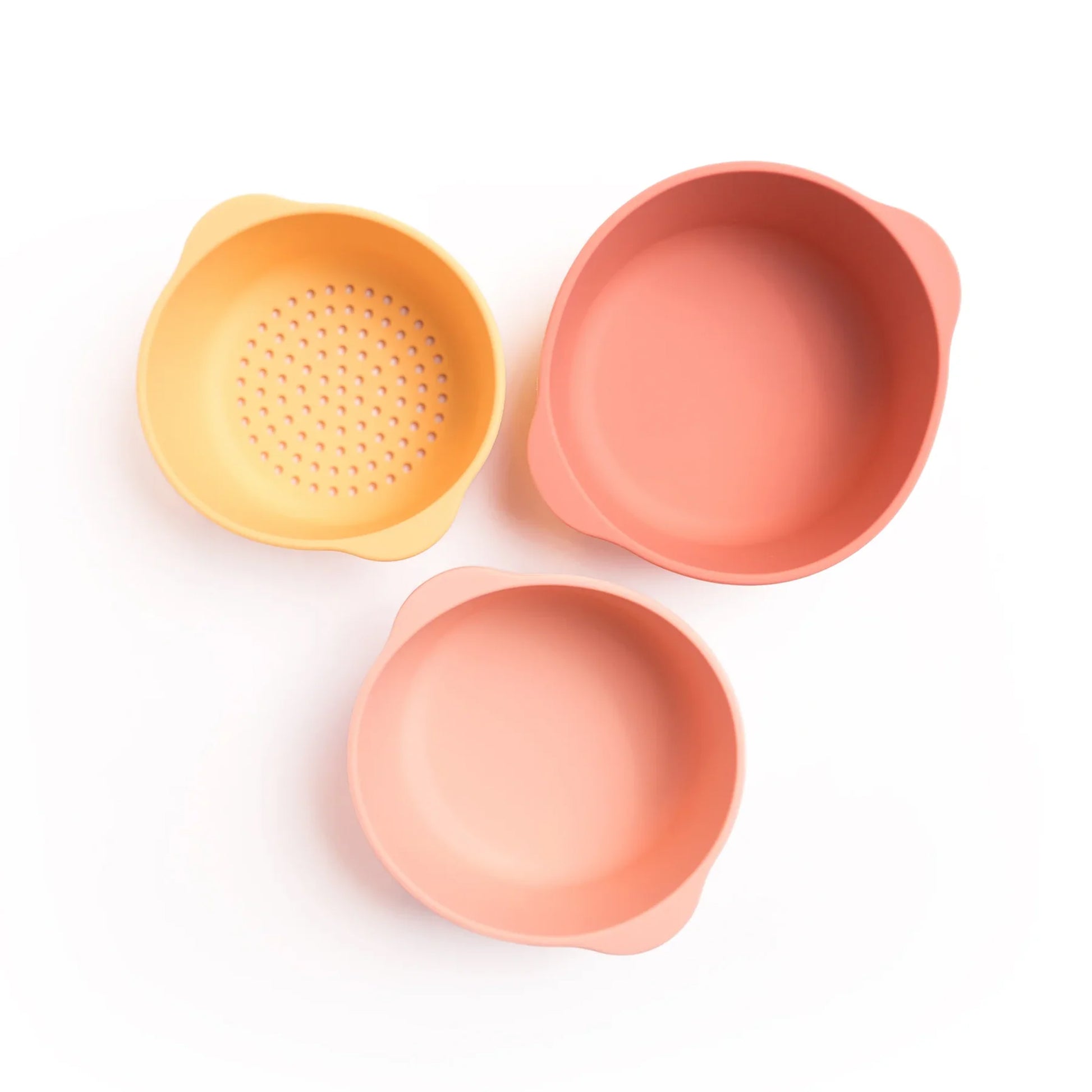 Inspire My Play Nesting Bowls - Coral