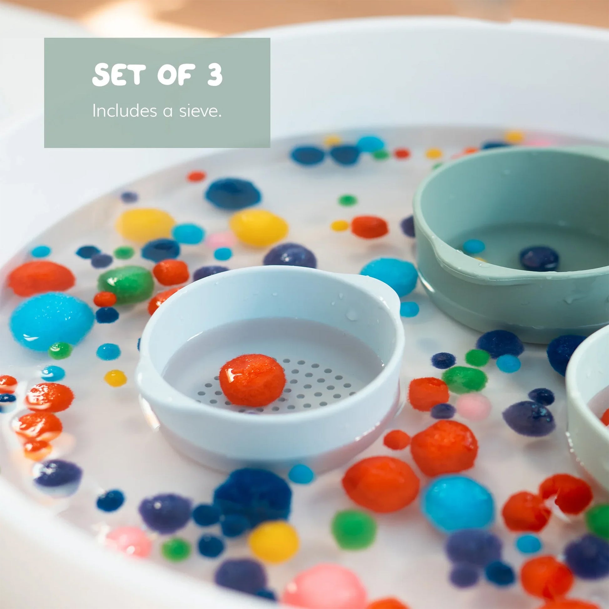 Inspire My Play Nesting Bowls - Green