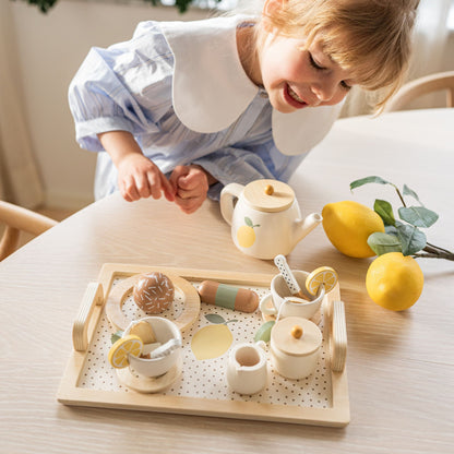 Jabadabado Wooden Afternoon Tea Set