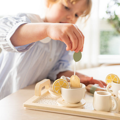 Jabadabado Wooden Afternoon Tea Set