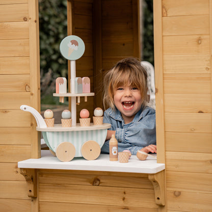 Jabadabado Ice Cream Trolley - Stripes