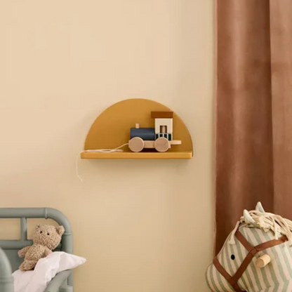 Kids Concept Shelf Circle - Mustard