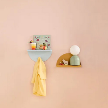 Kids Concept Shelf Circle - Mustard