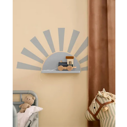 Kids Concept Shelf Circle - Light Blue