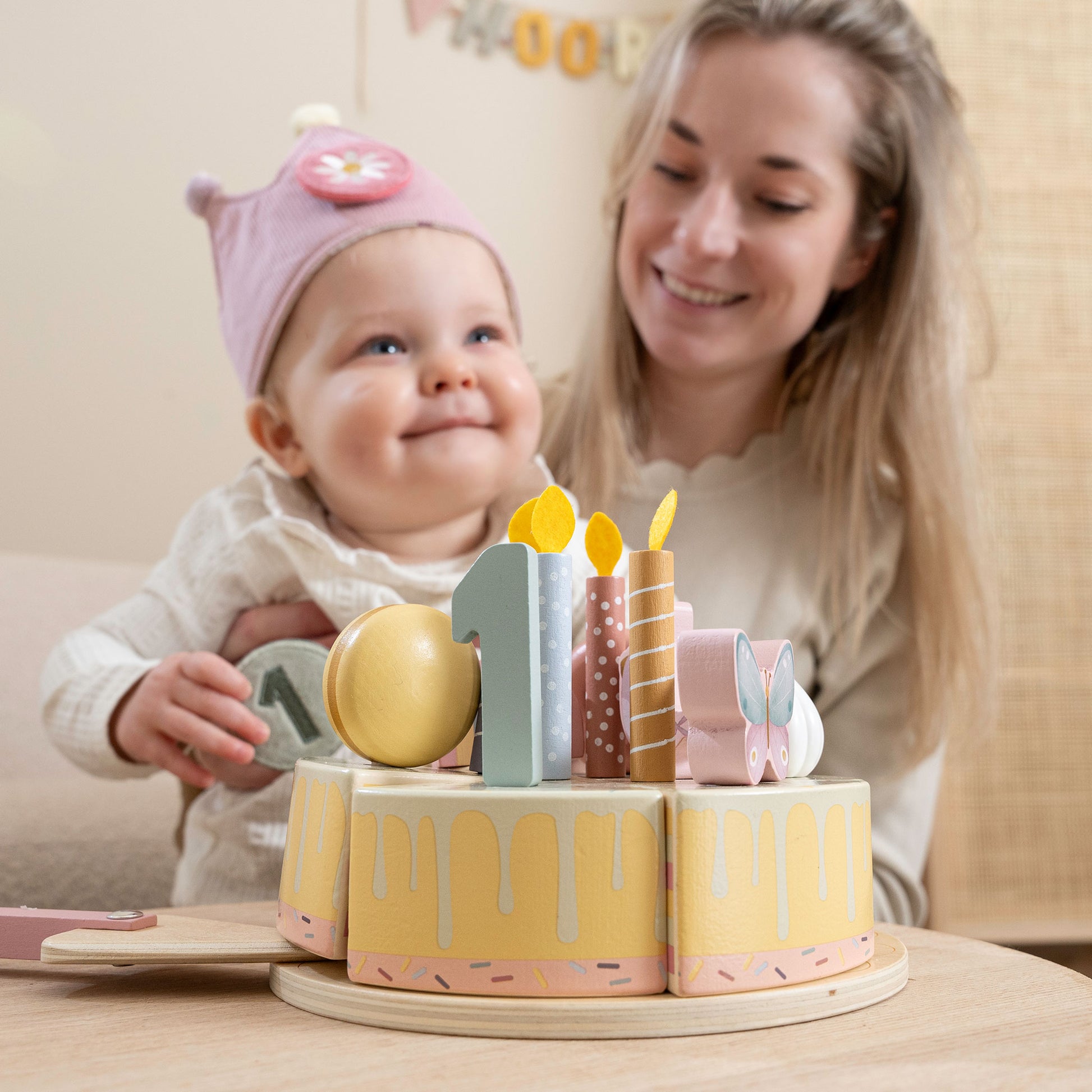 Little Dutch Birthday Crown - Pink