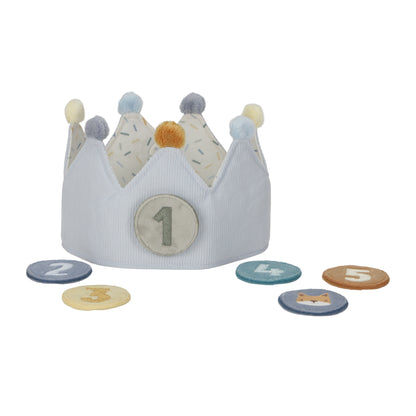 Little Dutch Birthday Crown - Blue