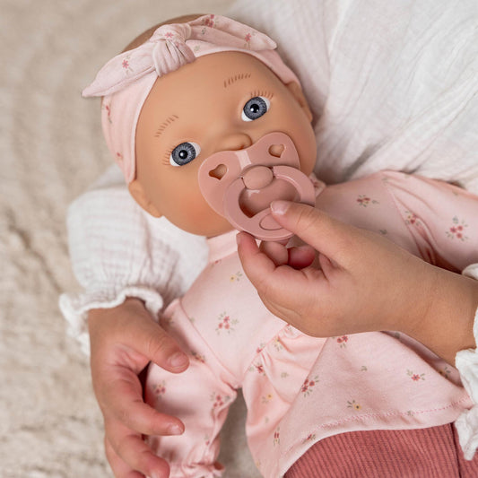 Little Dutch Baby Doll - Lily - with pink outfit & dummy