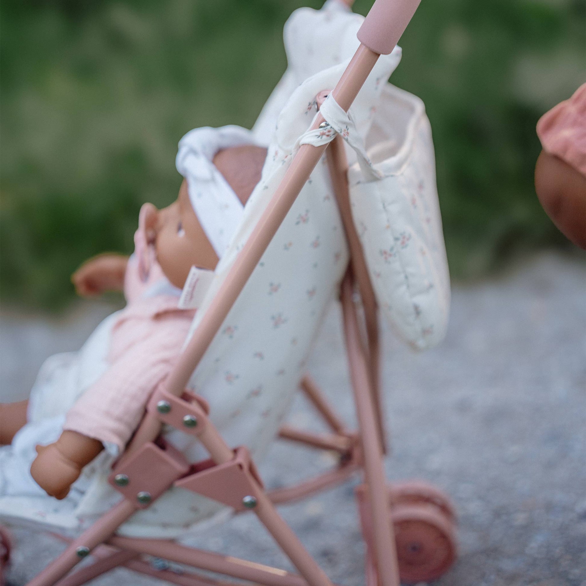 Little Dutch Metal Doll Stroller - Close Up Details