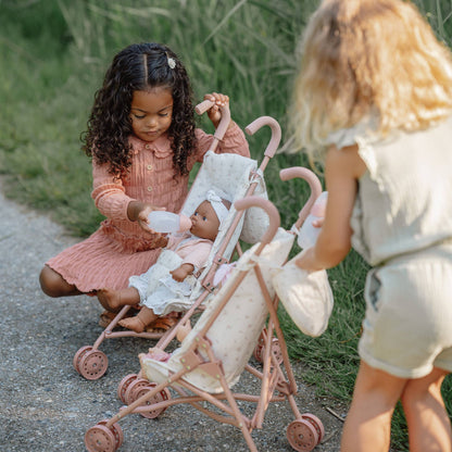 Little dutch metal doll stroller and Noa baby doll