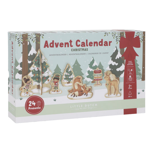 Little Dutch Christmas Advent Calendar Gift Box