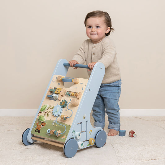 Little Dutch Multi-activity Baby Walker - Forest Friends