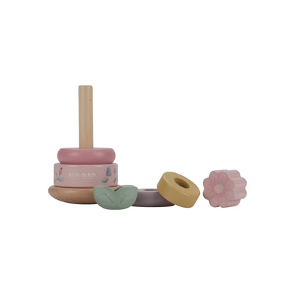 Little Dutch Wooden Rocking Ring Stacker - Fairy Garden