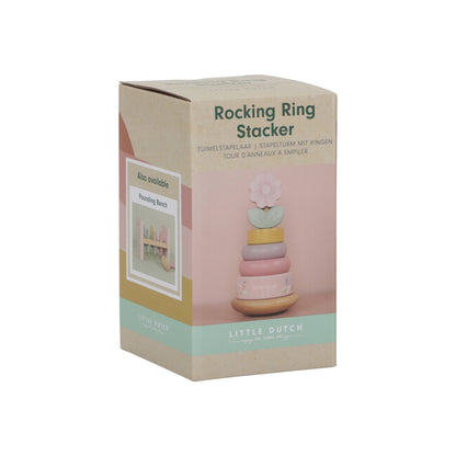 Little Dutch Wooden Rocking Ring Stacker - Fairy Garden