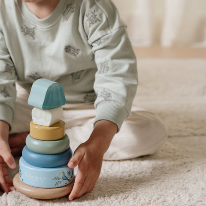 Little Dutch Wooden Rocking Ring Stacker - Forest Friends