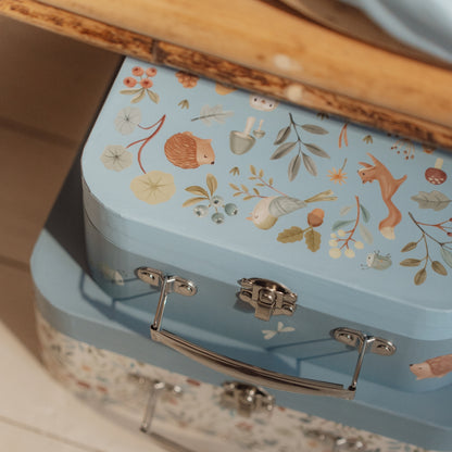 Little Dutch Blue Suitcase Set - Forest Friends