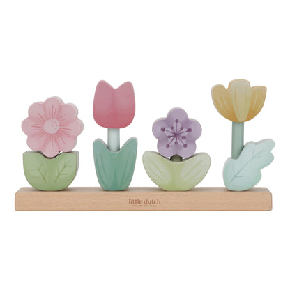 Little Dutch Flowers Stacking Puzzle - Fairy Garden