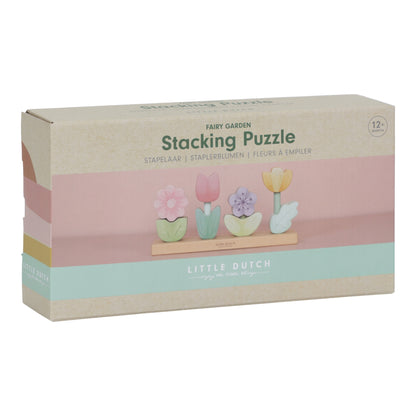 Little Dutch Flowers Stacking Puzzle - Fairy Garden