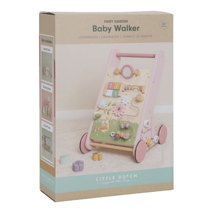 Little Dutch Multi-activity Baby Walker - Fairy Garden