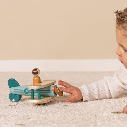 Little Dutch Toy Aeroplane - spinning propeller 