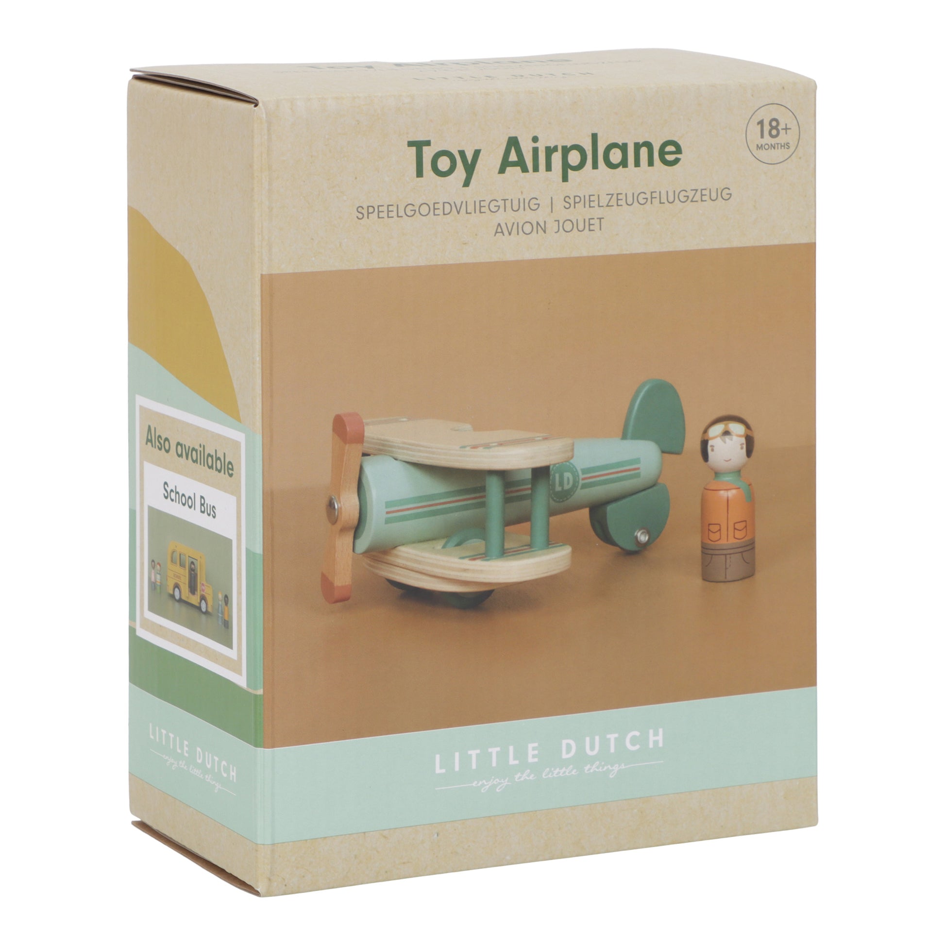 Little Dutch Toy Aeroplane in box