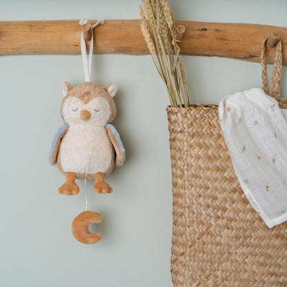 Little Dutch Musical Owl Pull Toy - Forest Friends