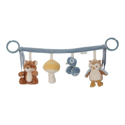 Little Dutch Pram Chain Toy - Forest Friends