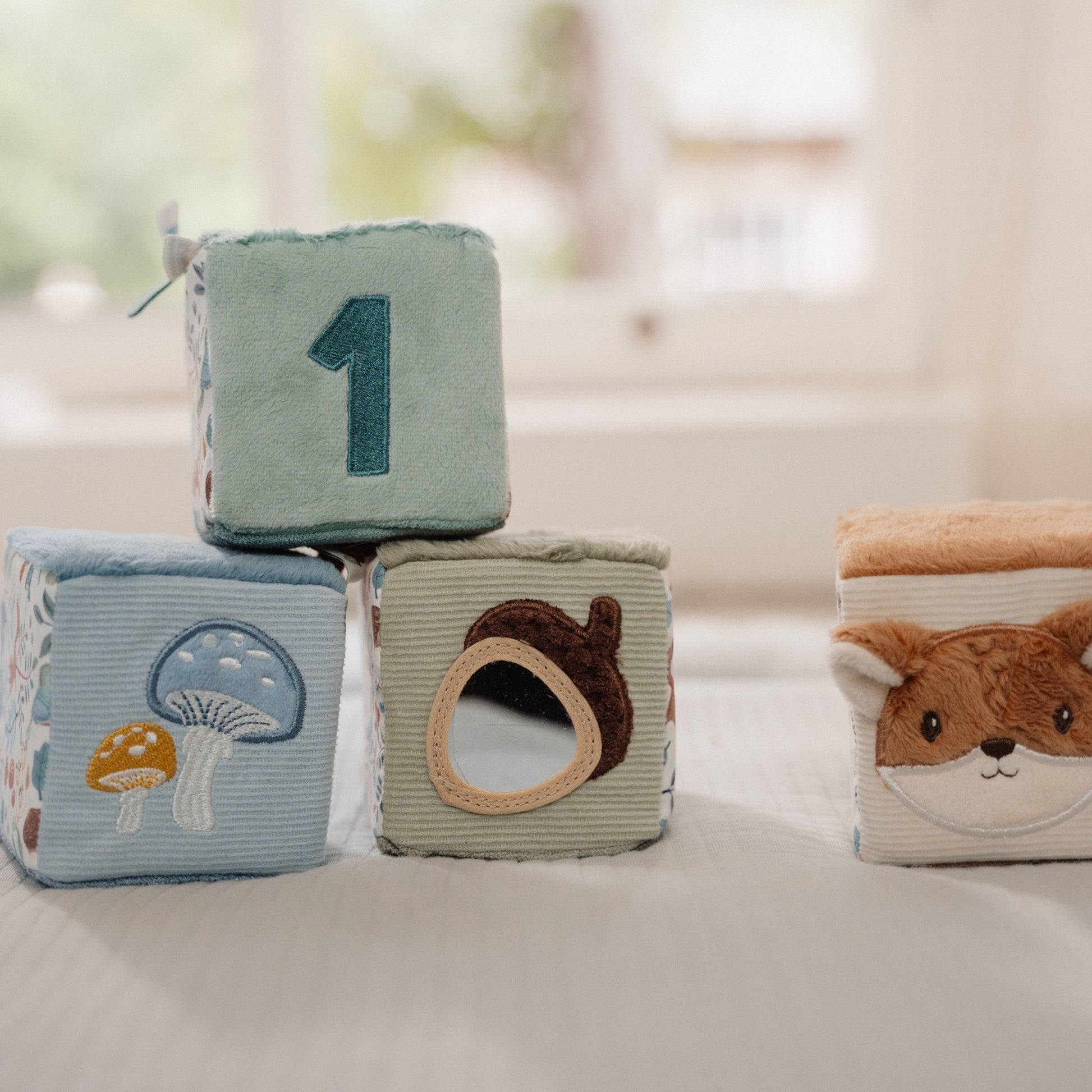 Little Dutch Soft Blocks - Forest Friends