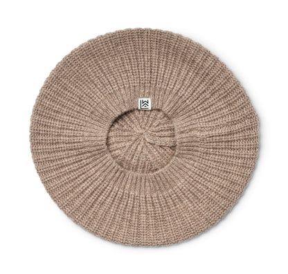 Liewood Borg Beret Hat - Oat Melange