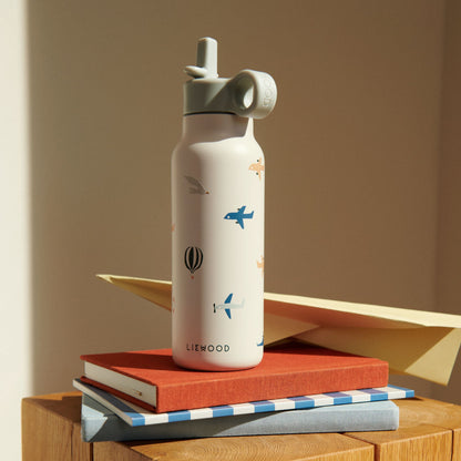 Liewood Falk Water Bottle 350ml - Dream / Ecru