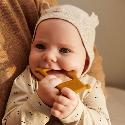 Liewood Jonathan Classic Teether 2 Pack - Sandy / Golden