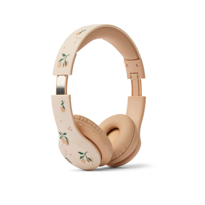 Liewood Quinn Wireless Headphones - Peach / Sea Shell