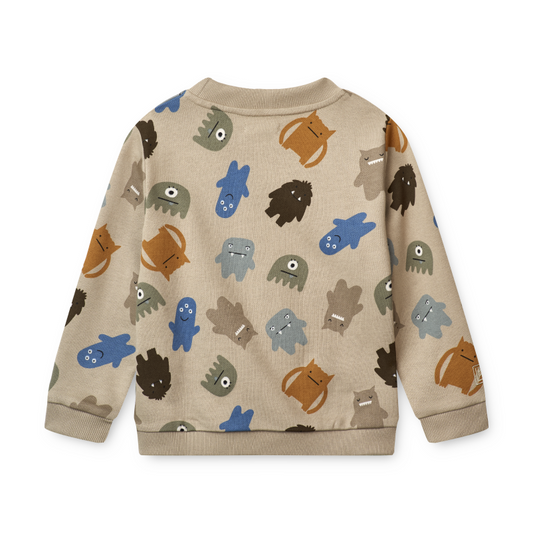 Liewood Thora Printed Sweatshirt - Monster/Mist