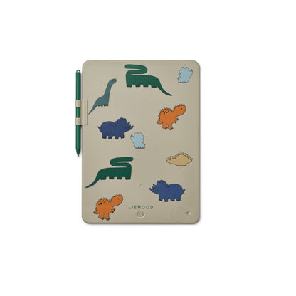 Liewood Zora Magic Drawing Board - Dinosaurs / Mist