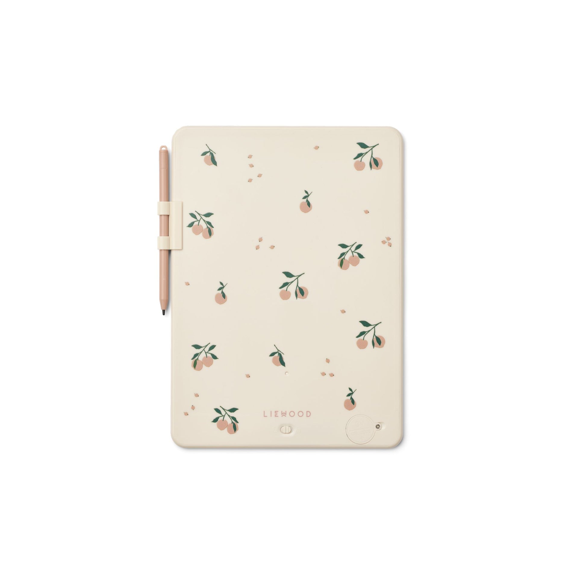 Liewood Zora Magic Drawing Board - Peach / Sea Shell - Back