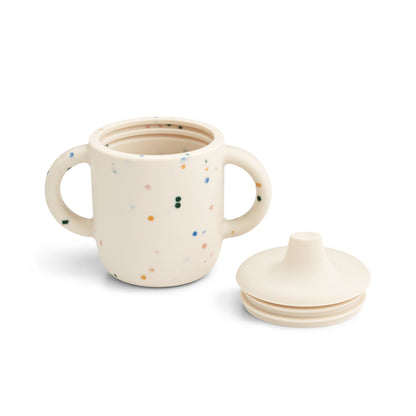 Liewood Neil Sippy Cup - Splash Dots / Sea Shell