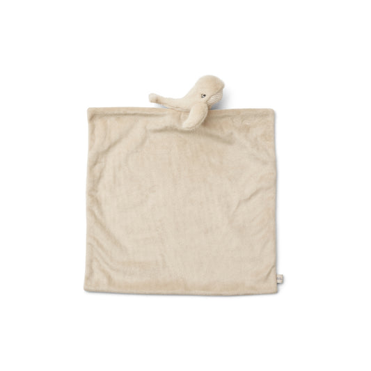 Liewood Camdon Whale Cuddle Cloth - Mist