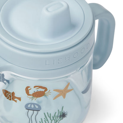 Liewood Kylo Sippy Cup- Sea Creature / Sandy