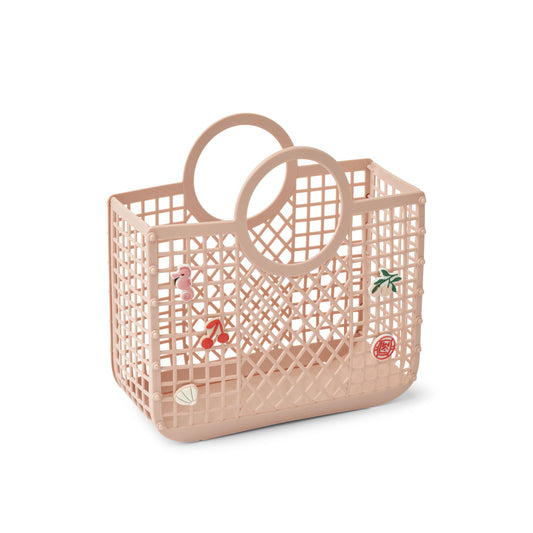 Liewood Samantha Basket With Charms - Rose